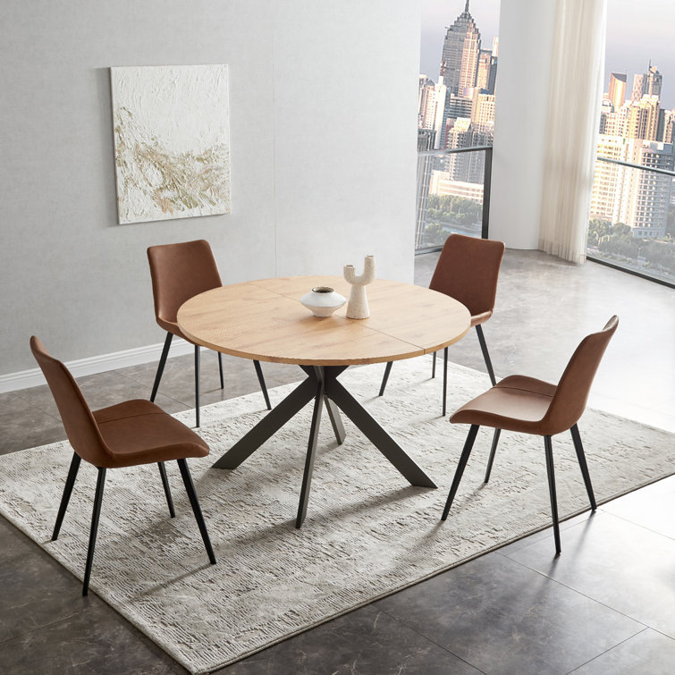 Oliver Kadison Round Dining Table Wayfair Canada
